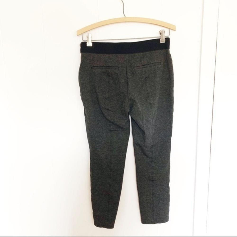 WHBM grey stretch dress pants leggings ponte 4 - Picture 2 of 7